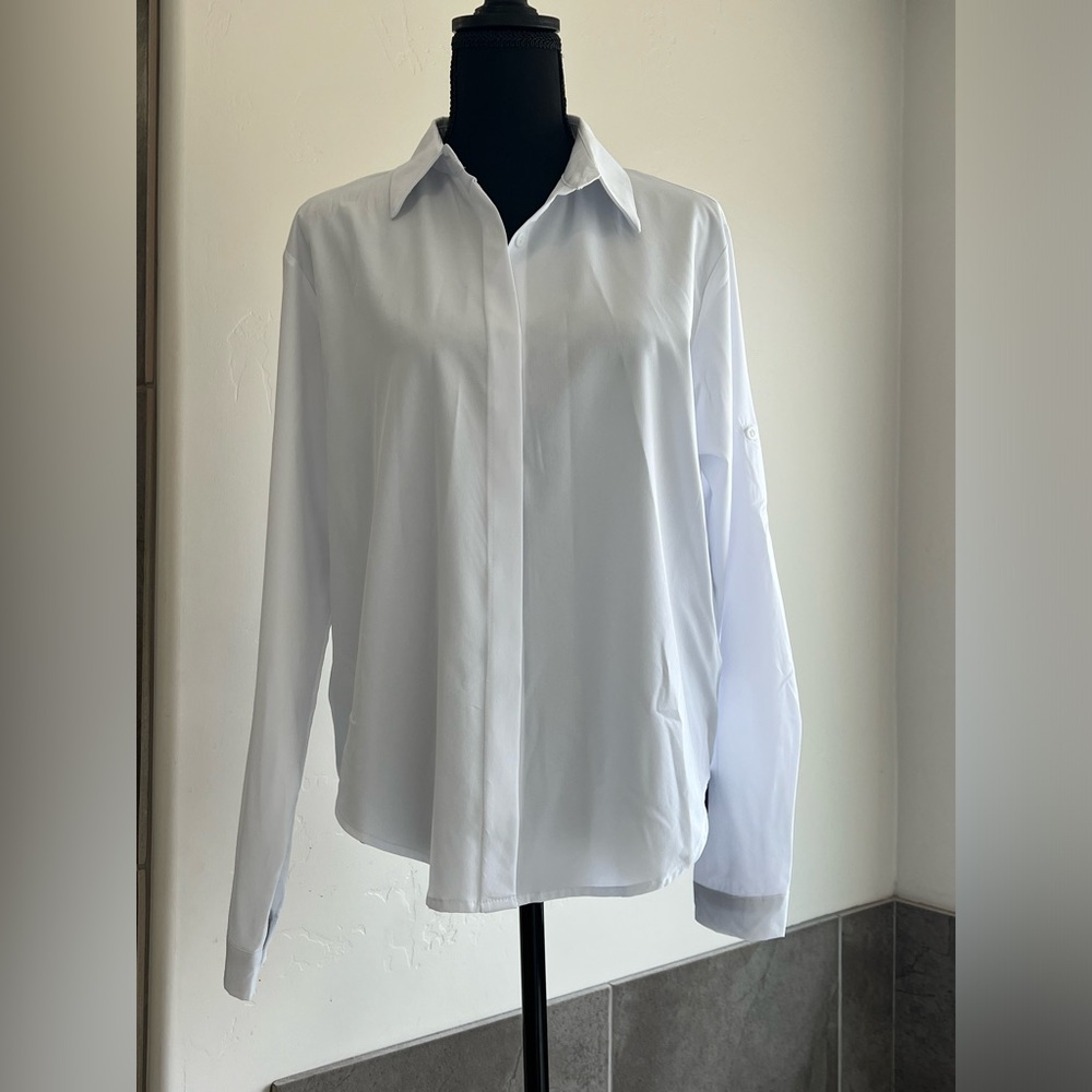 White button up shirt